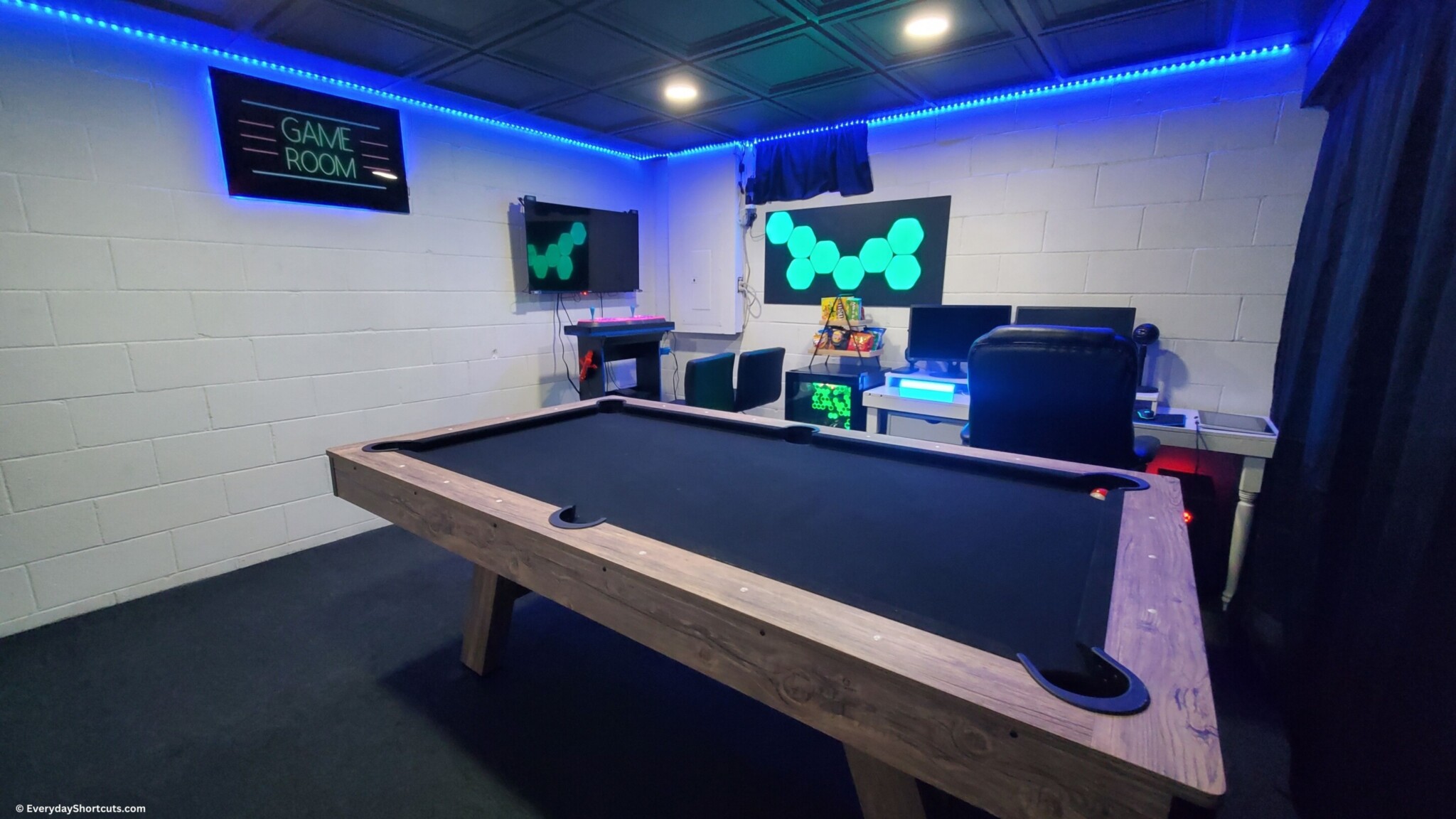 Transform Your Basement into the Ultimate Game Room: DIY Guide ...