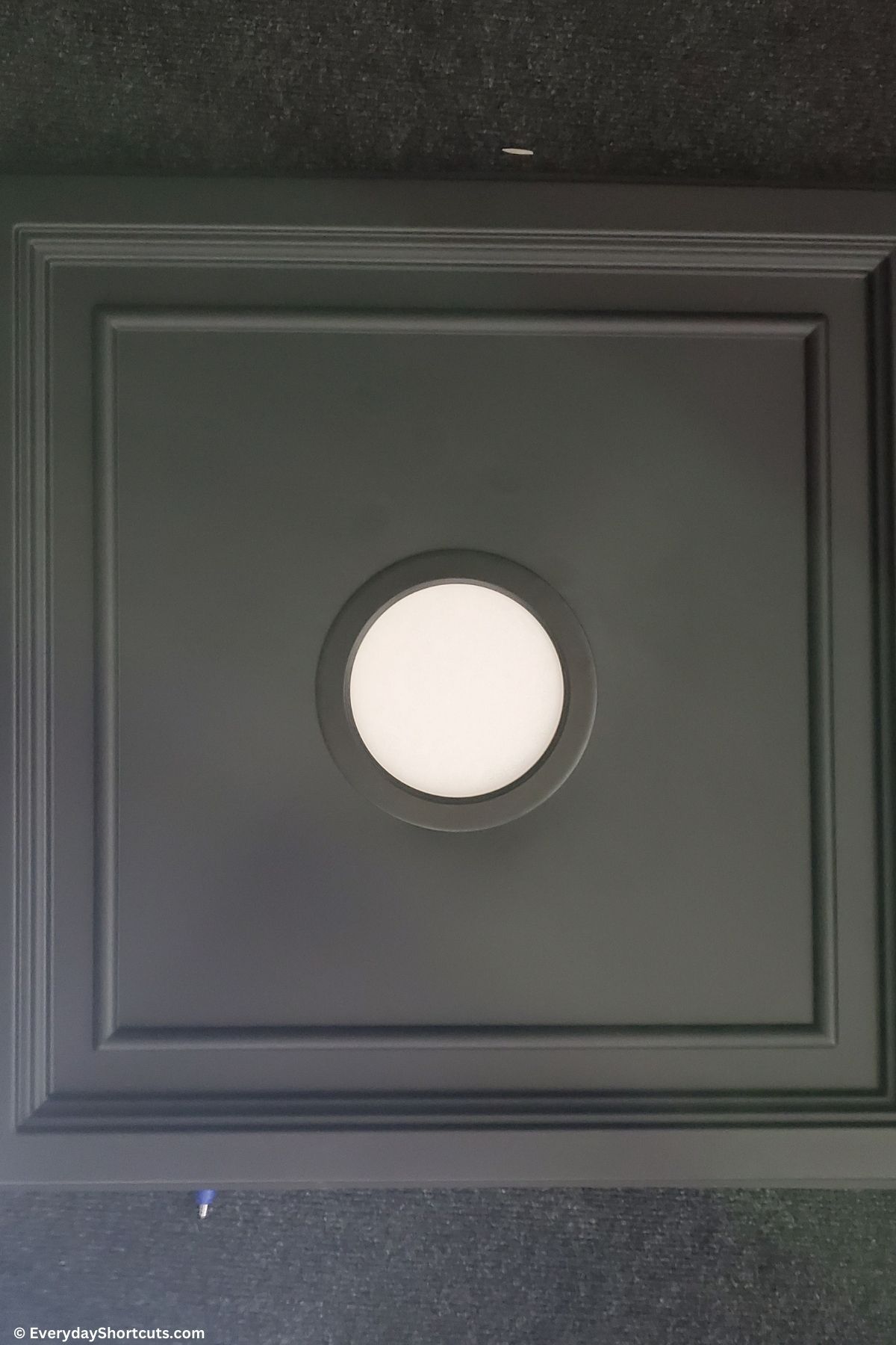 LED recessed lighting in drop down ceiling