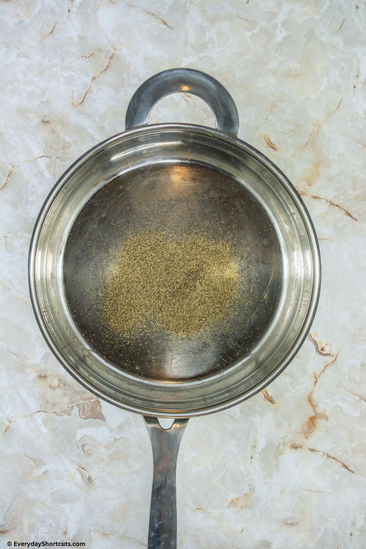 pepper in a pan