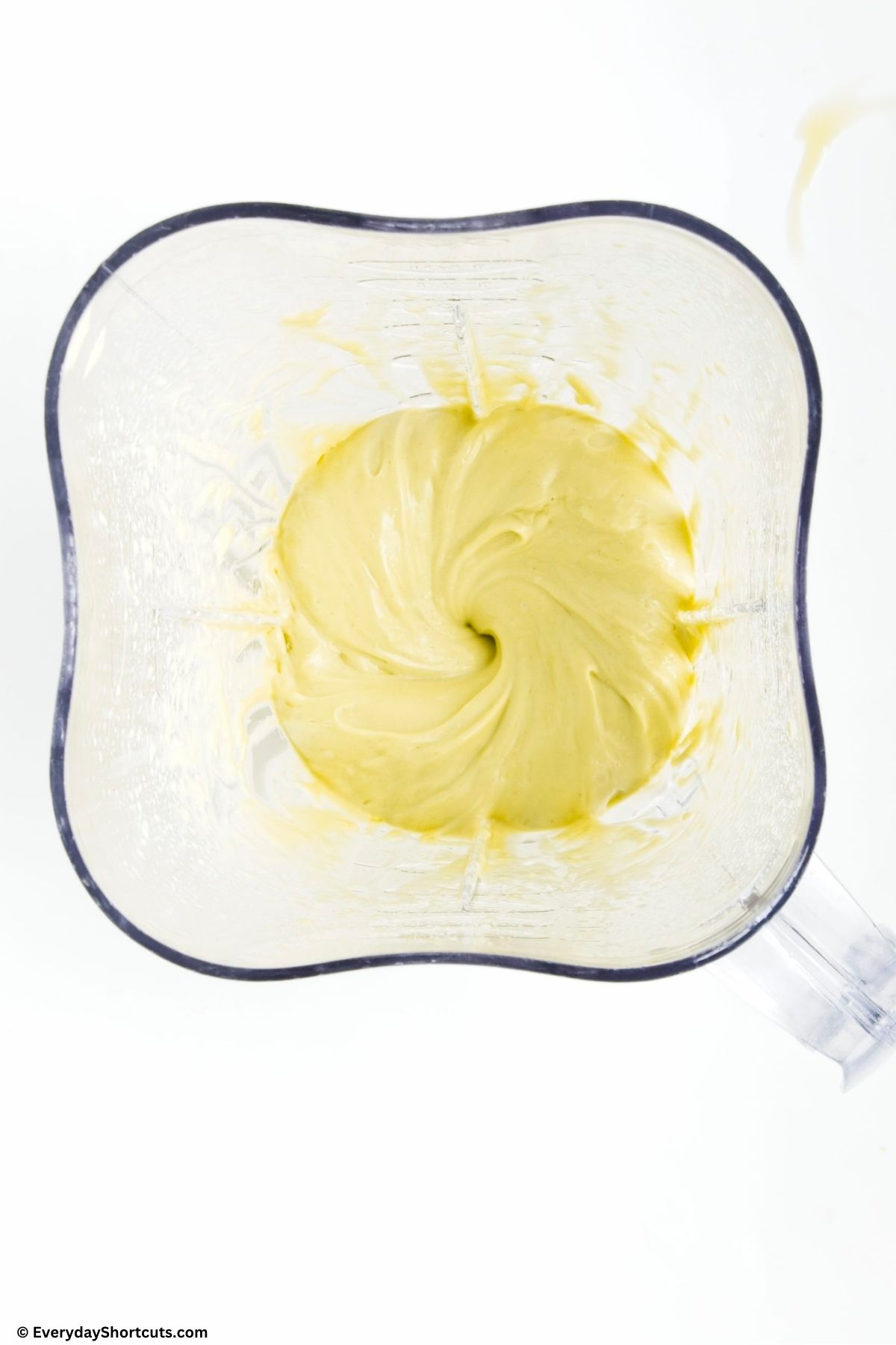 aioli condiment mixed together in a blender