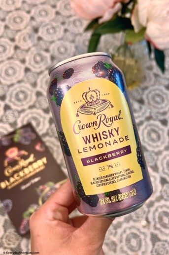 Crown Royal Blackberry Lemonade Cocktail - Everyday Shortcuts