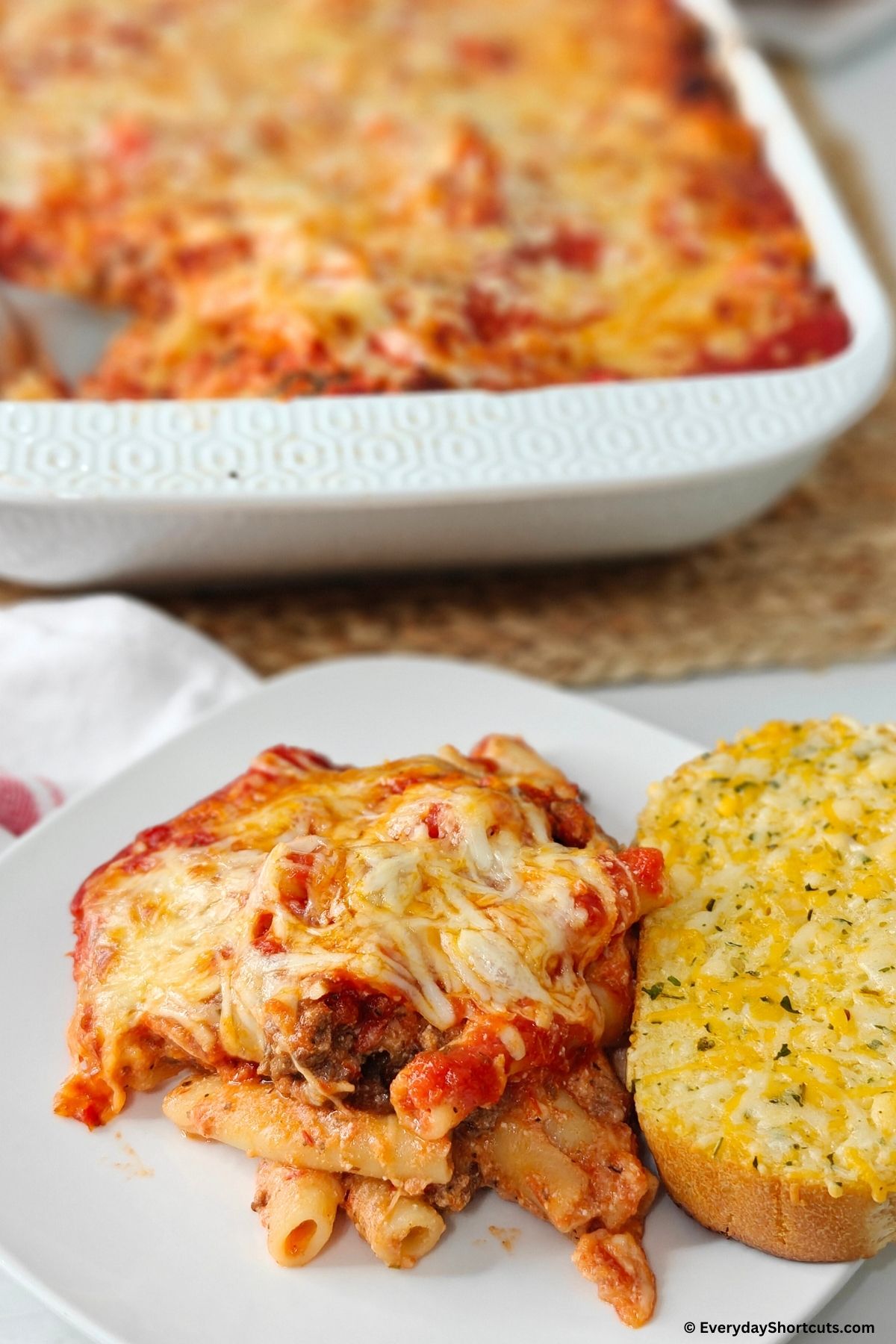baked ziti with ricotta