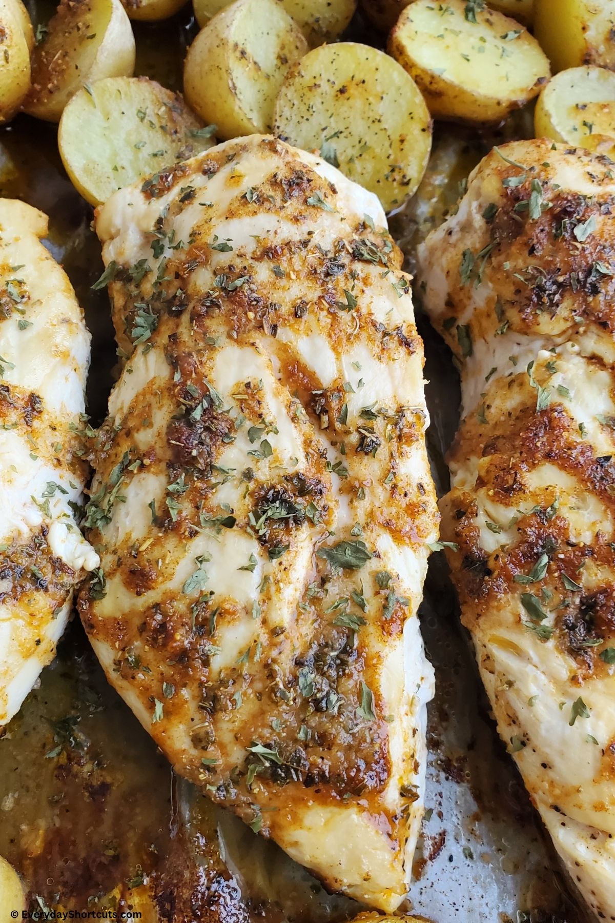 baked chicken with seasonings