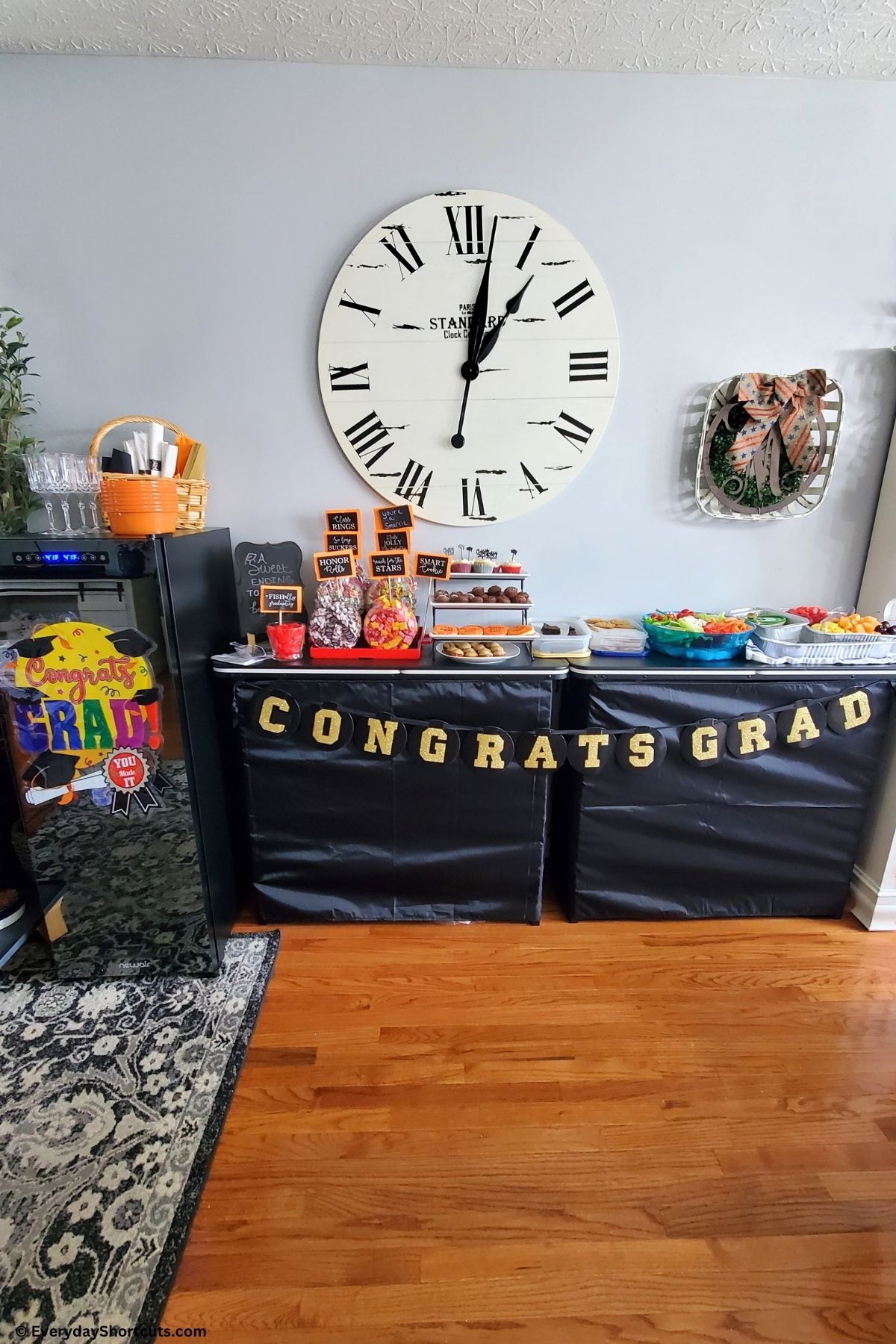 graduation candy table
