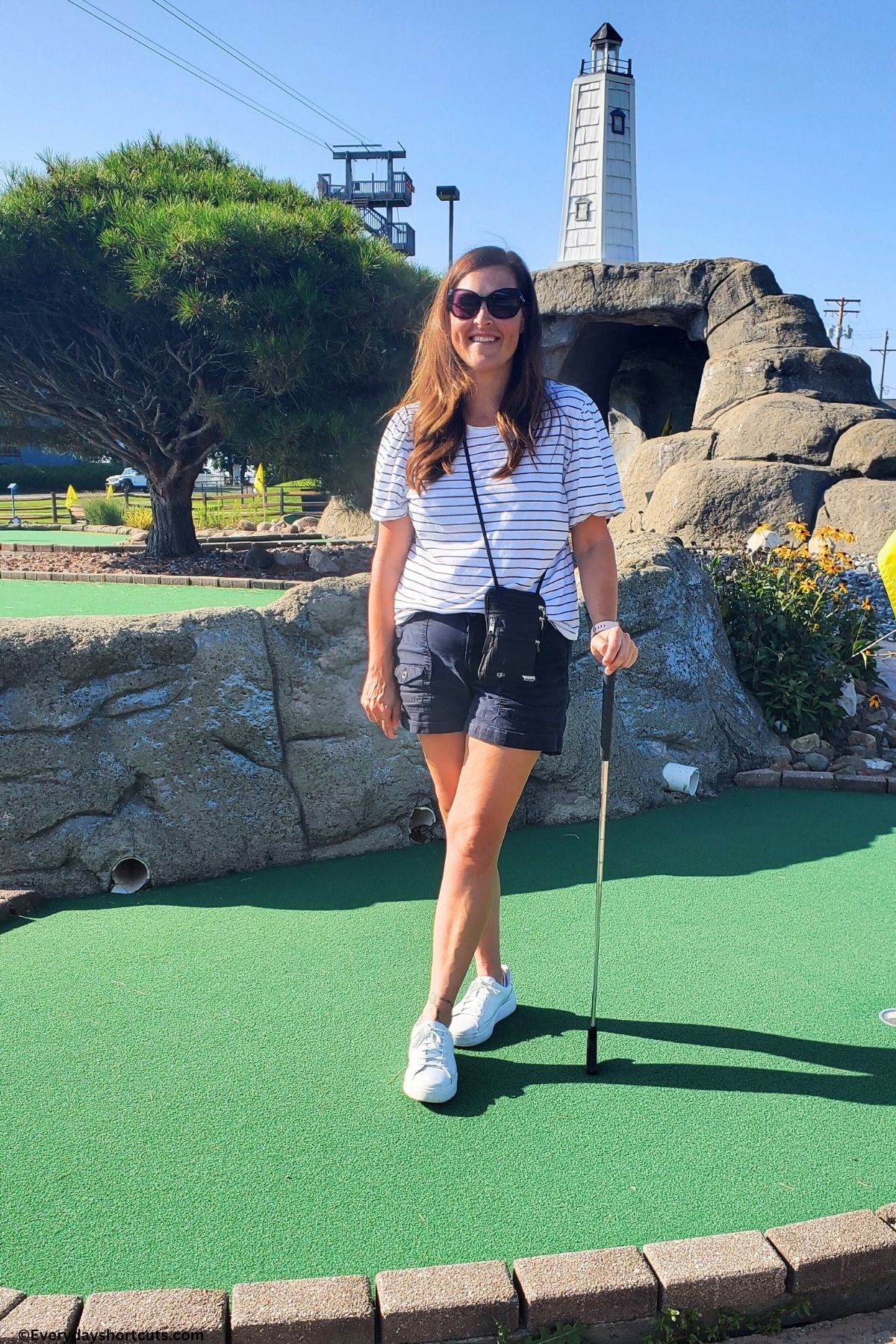 miniature golf at Adventure Zone