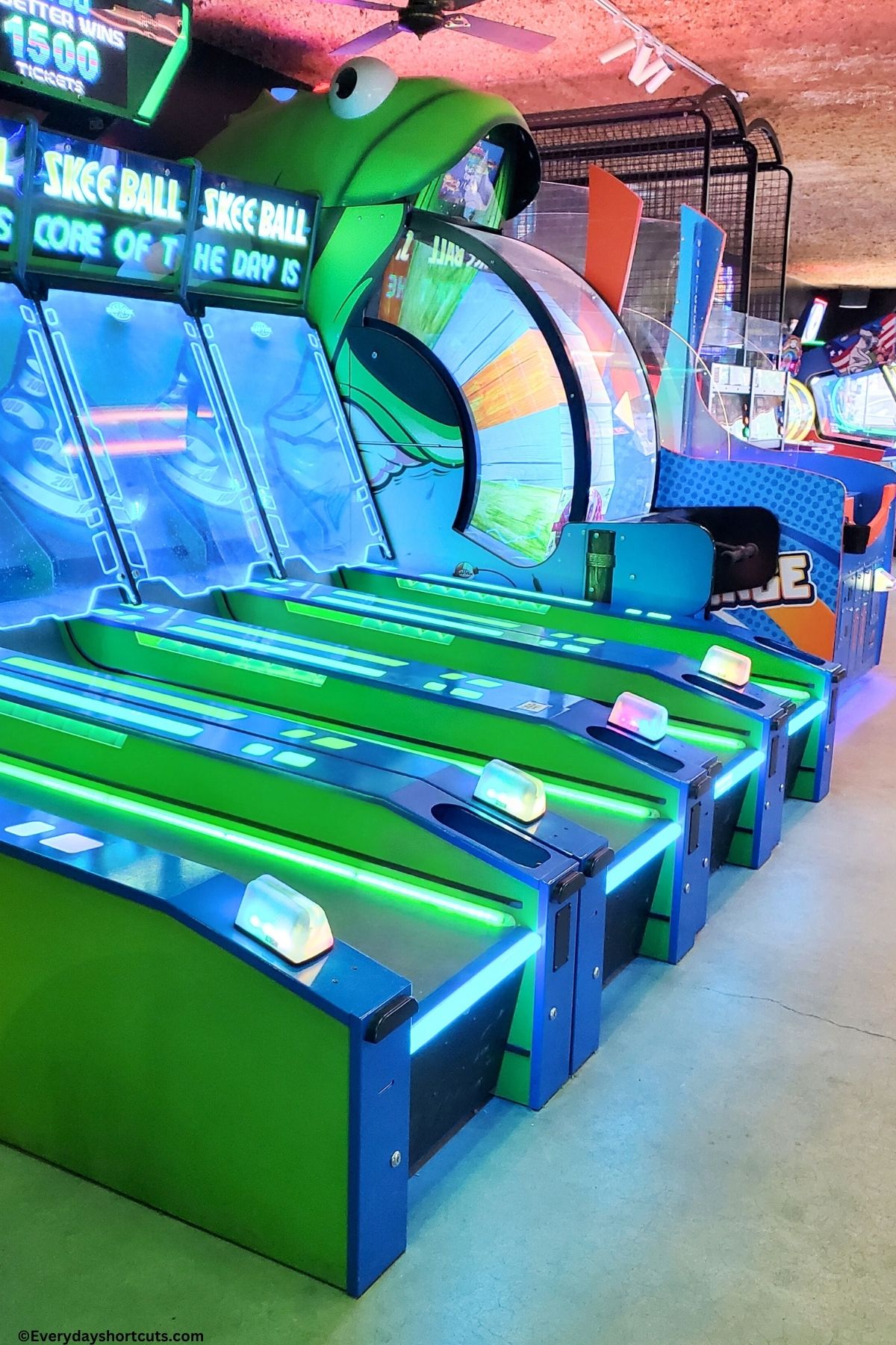 game on arcade and sports pub