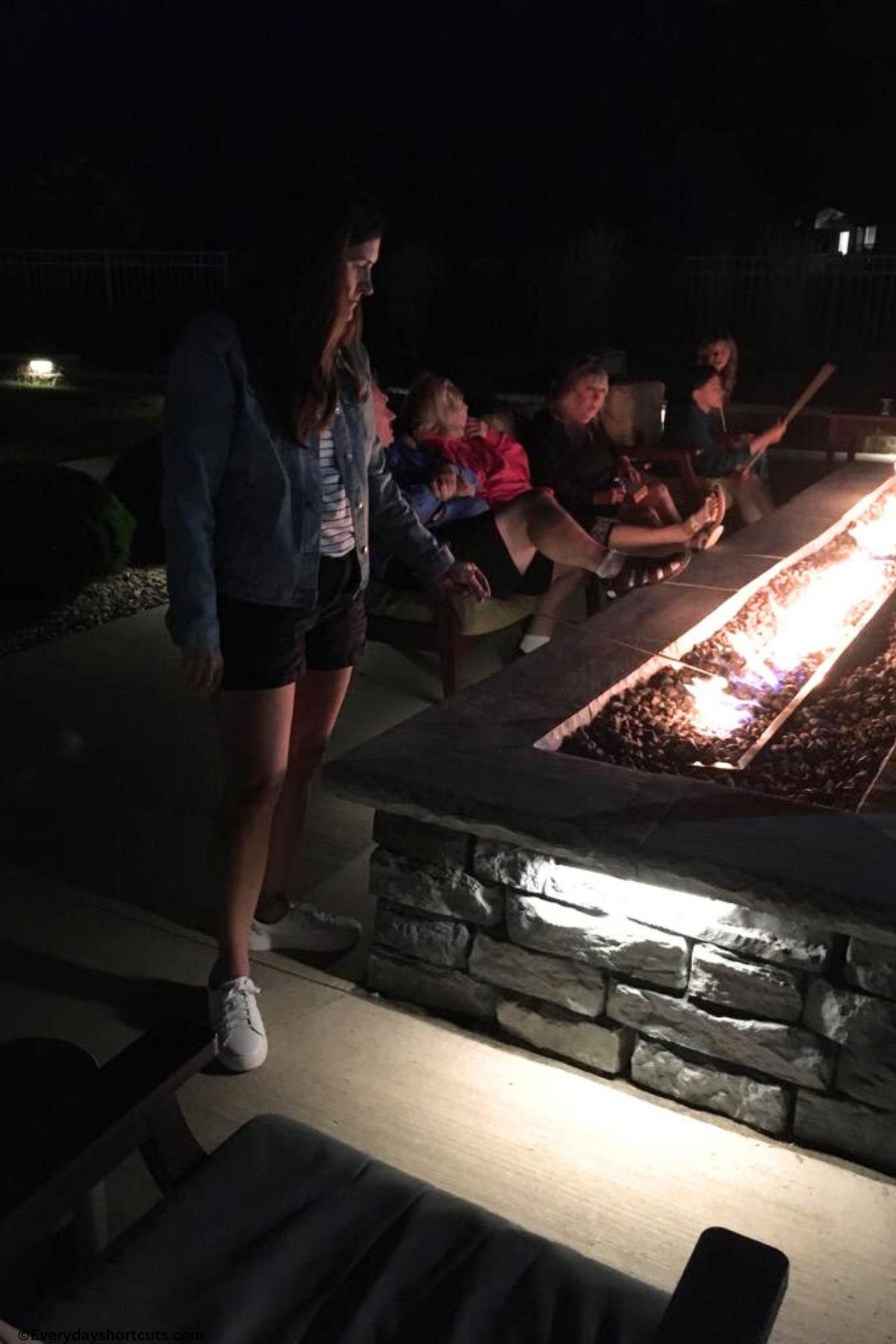 smores by the fire