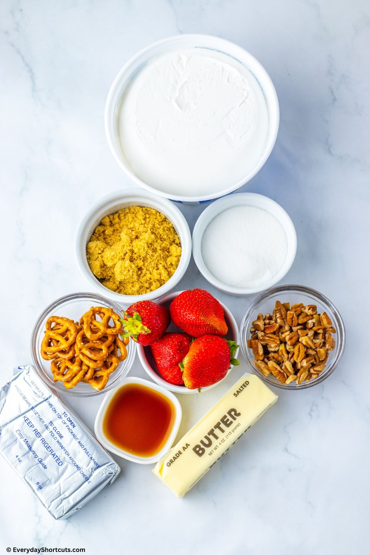 strawberry pretzel fluff ingredients