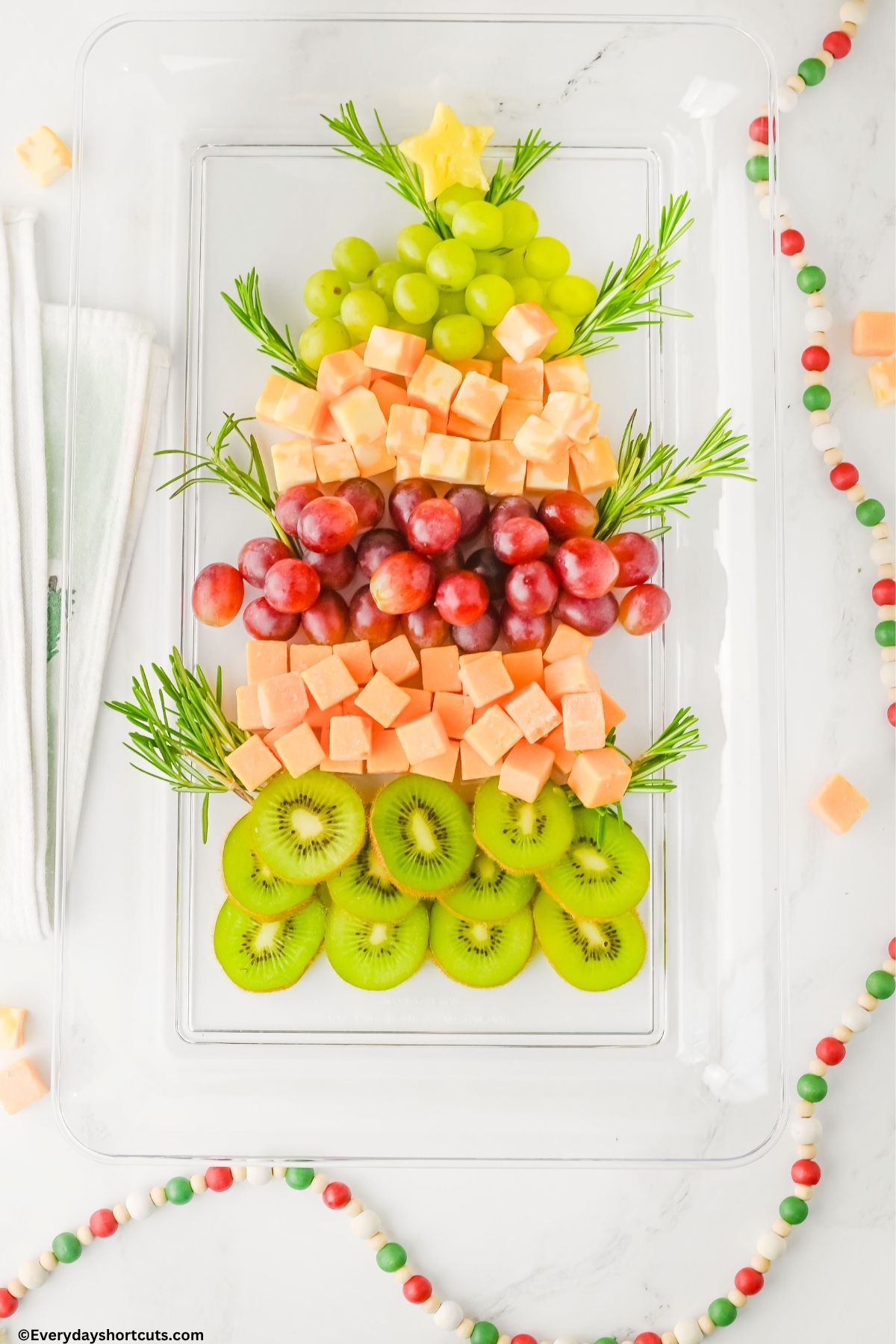 Christmas tree appetizer