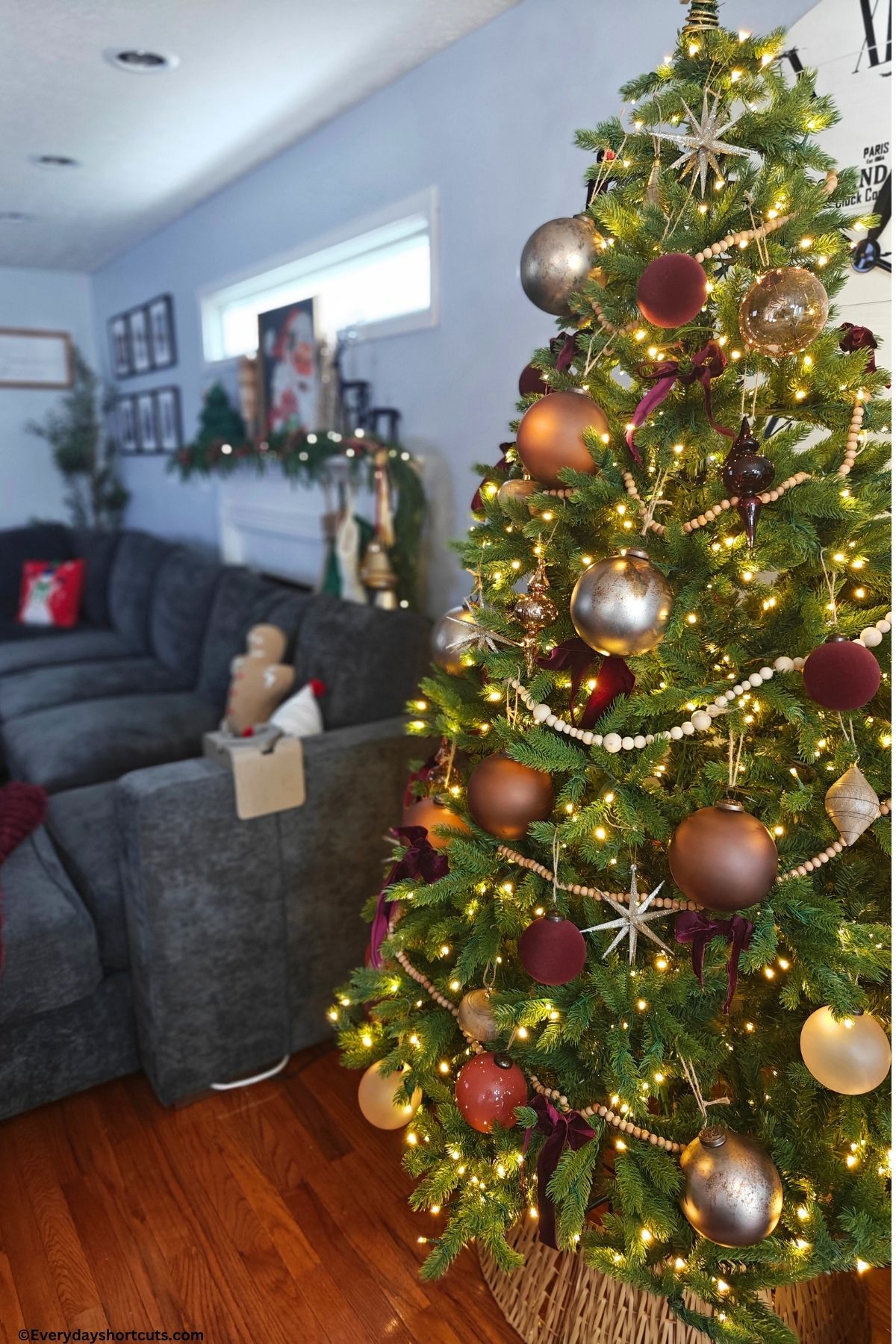 CG Hunter decor on Christmas Tree