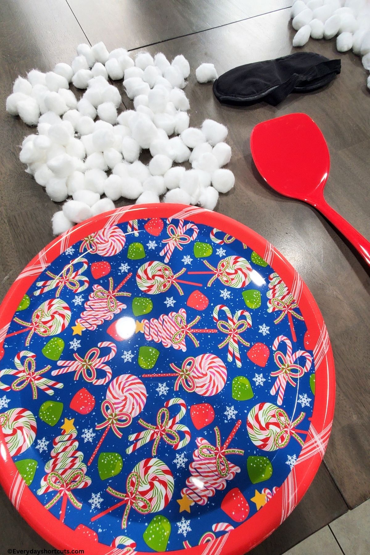 cotton ball scoop supplies