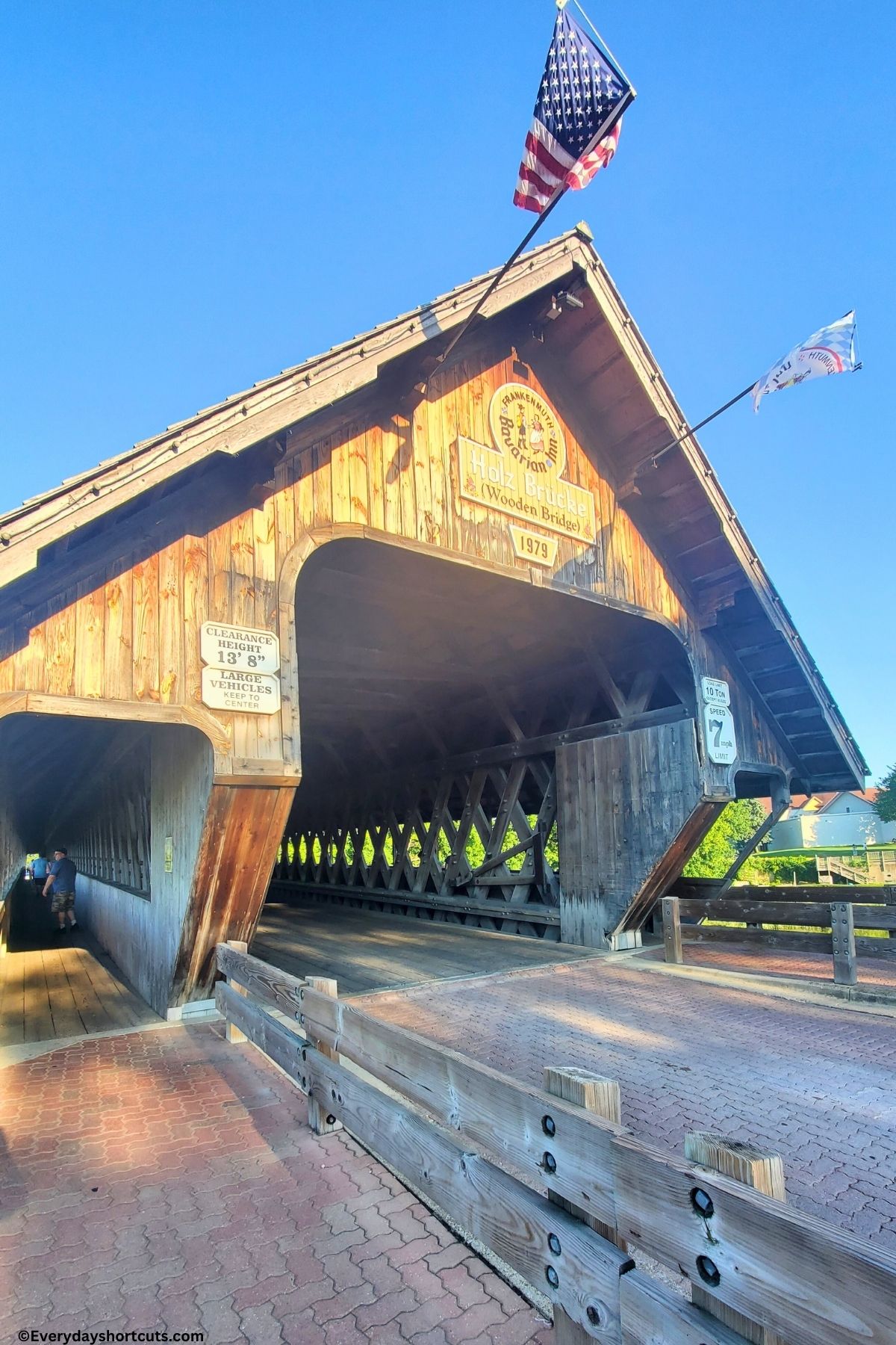 Holz Brucke covered bridge
