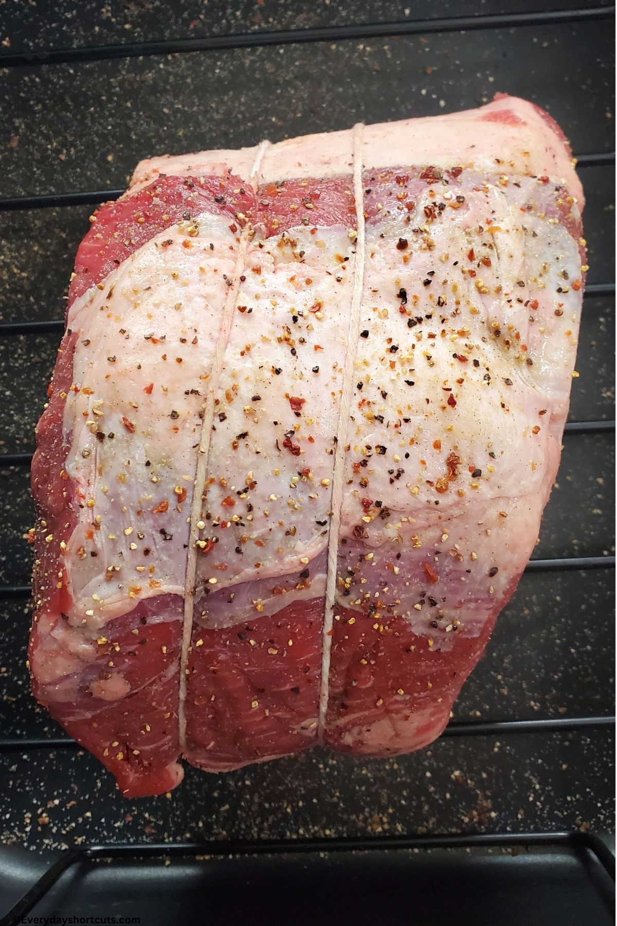 seasoned prime rib