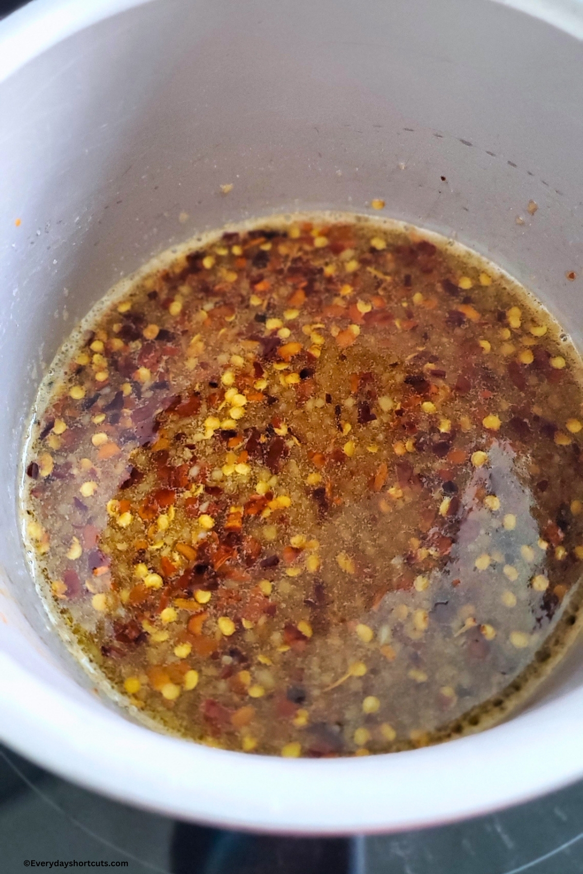 firecracker sauce in a pan